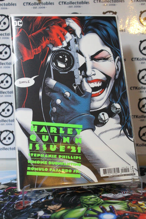 HARLEY QUINN # 21  VARIANT HOMAGE VARIANT COVER BATMAN THE KILLING JOKE COMIC BOOK DC  2022