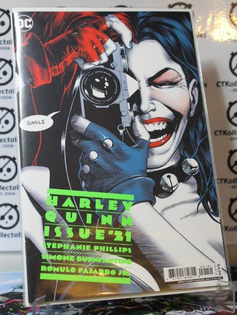 HARLEY QUINN # 21  VARIANT HOMAGE VARIANT COVER BATMAN THE KILLING JOKE COMIC BOOK DC  2022