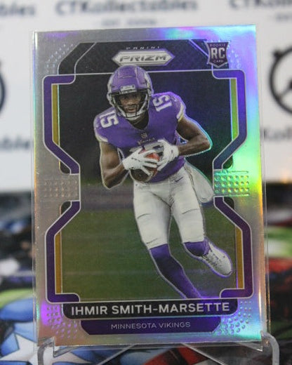 2021 PANINI PRIZM IHMIR SMITH-MARSETTE # 372 SILVER PRIZM ROOKIE NFL MINNESOTA VIKINGS GRIDIRON  CARD