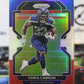 2021 PANINI PRIZM CHRIS CARSON # 46 RED WHITE BLUE PRIZM  NFL SEATTLE SEAHAWKS GRIDIRON  CARD