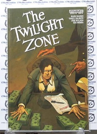 THE TWILIGHT ZONE # 1 ANNUAL NM / VF DYNAMITE COMIC BOOK 2014