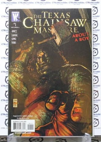 THE TEXAS CHAINSAW MASSACRE # 1 ABOUT A BOY VF WILDSTORM HORROR COMIC BOOK 2007