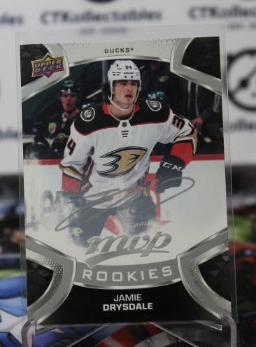 2021-22 UPPER DECK MVP JAMIE DRYSDALE # 245 ROOKIES BLACK (Silver Script) ANAHEIM DUCKS NHL HOCKEY CARD