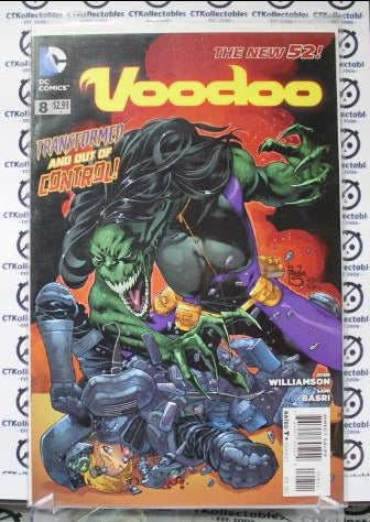 VOODOO # 8 THE NEW 52 DC COMICS  VF 2012