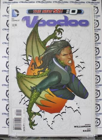 VOODOO # 0 THE NEW 52 DC COMICS  NM 2012