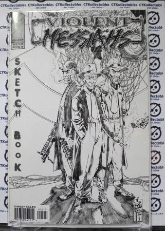 VIOLENT MESSIAHS # 1 SKETCH BOOK IMAGE COMIC BOOK NM/VF COLLECTABLE 2001