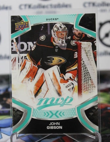 2021-22 UPPER DECK MVP JOHN GIBSON # 40 ANAHEIM DUCKS NHL HOCKEY CARD