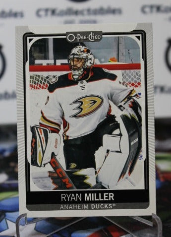 2021-22 O-PEE-CHEE RYAN MILLER # 175 ANAHEIM DUCKS NHL HOCKEY CARD