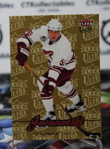 2007-08 FLEER ULTRA ED JOVANOVSKI # 49 ARIZONA COYOTES NHL HOCKEY CARD