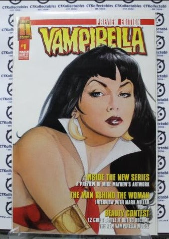 VAMPIRELLA PREVIEW EDITION # 1 HARRIS COMICS  2001