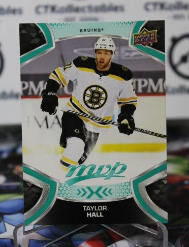 2021-22 UPPER DECK MVP TAYLOR HALL # 120 BOSTON BRUINS NHL HOCKEY CARD