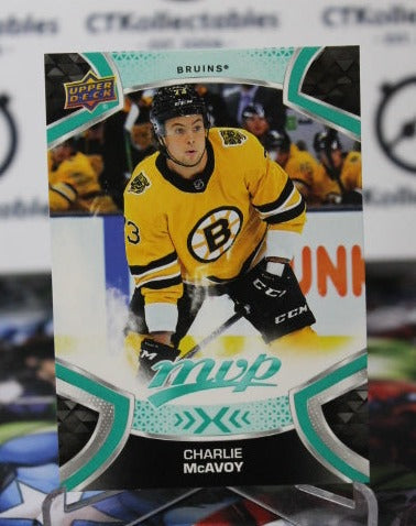 2021-22 UPPER DECK MVP CHARLIE McAVOY # 173 BOSTON BRUINS NHL HOCKEY CARD