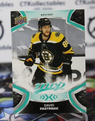 2021-22 UPPER DECK MVP DAVID PASTRNAK # 196 BOSTON BRUINS NHL HOCKEY CARD