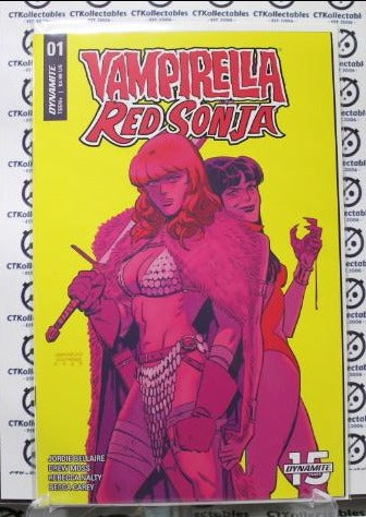 VAMPIRELLA RED SONJA # 1 DYNAMITE COMICS  NM VARIANT 2020