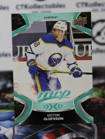 2021-22 UPPER MVP VICTOR OLOFSSON # 68 BUFFALO SABRES NHL HOCKEY TRADING CARD