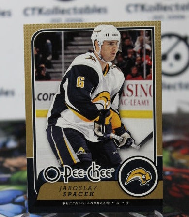 2008-09 O-PEE CHEE JARDSLAV SPACEK # 238  BUFFALO SABRES NHL HOCKEY TRADING CARD