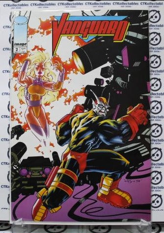 VANGUARD # 2 IMAGE COMIC BOOK NM   1993