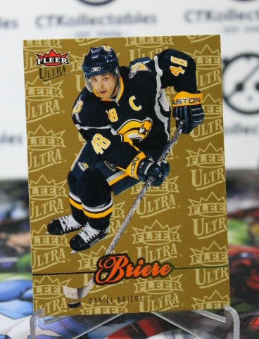 2007-08 FLEER ULTRA DANIEL BRIERE # 180 BUFFALO SABRES NHL HOCKEY TRADING CARD