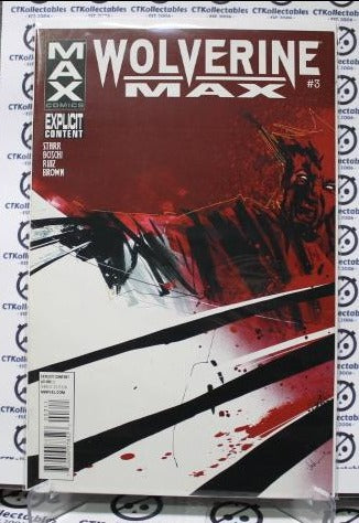 WOLVERINE MAX # 3  NM MARVEL COMICS EXPLICIT CONTENT 2013