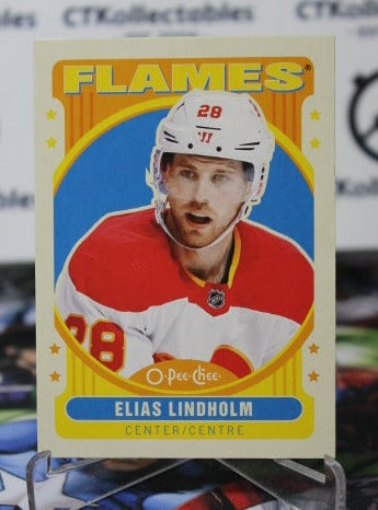 2021-22  O-PEE-CHEE ELIAS LINDHOLM # 270 RETRO HOCKEY NHL CALGARY FLAMES  CARD