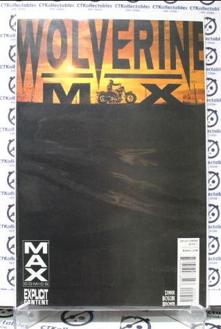 WOLVERINE MAX # 9  VF MARVEL COMICS EXPLICIT CONTENT 2013