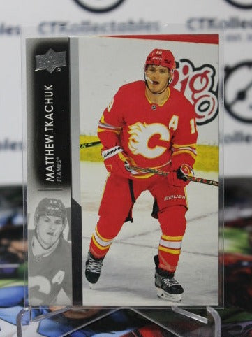 2021-22 UPPER DECK MATTHEW TKACHUK # 31 HOCKEY NHL CALGARY FLAMES  CARD