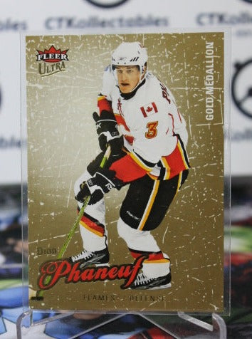 2008-09  FLEER ULTRA DION PHANEUF # 112 HOCKEY NHL CALGARY FLAMES  CARD