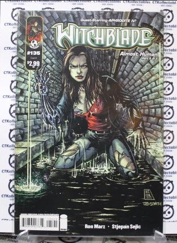WITCHBLADE # 135 VARIANT  VF  COMIC BOOK IMAGE / TOP COW SEXY HORROR 2010