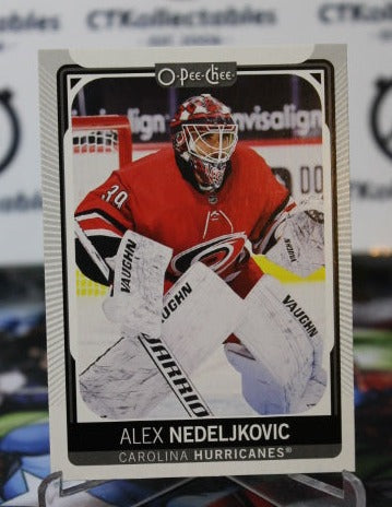 2021-22 O-PEE-CHEE ALEX NEDELJKOVIC # 360 CAROLINA HURRICANES NHL HOCKEY TRADING CARD