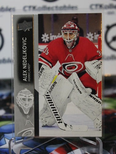 2021-22 UPPER DECK ALEX NEDELJKOVIC # 34 CAROLINA HURRICANES NHL HOCKEY TRADING CARD