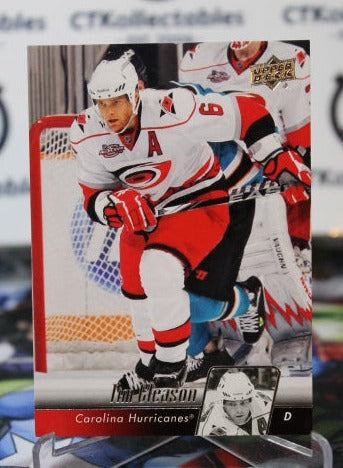 2010-11 UPPER DECK TIM CLEASON # 289 CAROLINA HURRICANES NHL HOCKEY TRADING CARD