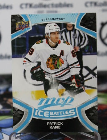 2021-22 UPPER DECK MVP PATRICK KANE # 217 ICE BATTLES CHICAGO BLACKHAWKS NHL HOCKEY TRADING CARD