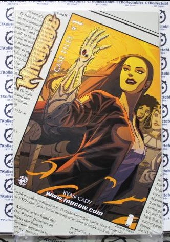 WITCHBLADE  CASE FILES # 1 NM  COMIC BOOK IMAGE / TOP COW SEXY HORROR 2014