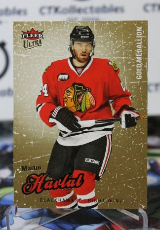 2008-09 FLEER ULTRA MARTIN HAVLATL # 122 CHICAGO BLACKHAWKS NHL HOCKEY TRADING CARD