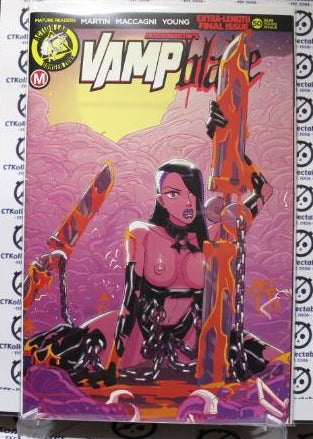 VAMPBLADE # 50 NM VARIANT NUDE ACTION LAB DANGER ZONE COMIC BOOK 2021