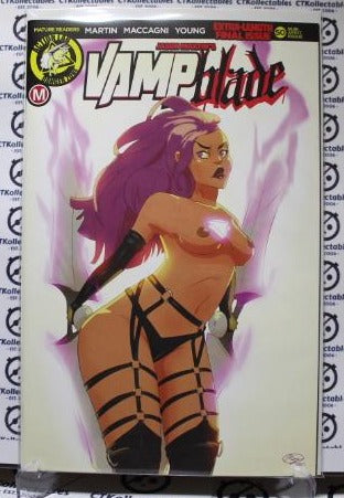 VAMPBLADE # 50 NM VARIANT NUDE ACTION LAB DANGER ZONE COMIC BOOK 2021