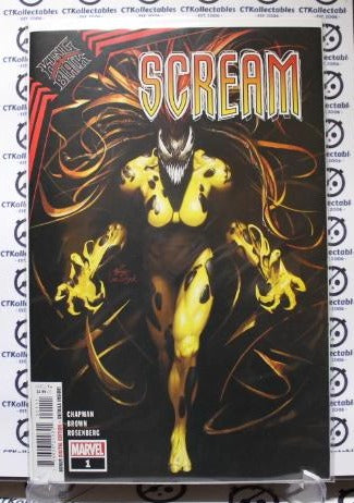 SCREAM # 1 KING IN BLACK  MARVEL COMICS NM 2021