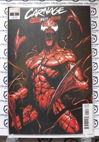 CARNAGE # 1 BLACK, WHITE & BLOOD   MARVEL  NM / VFCOMIC BOOK 2021