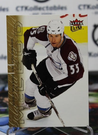 2009-10  FLEER ULTRA CODY MCLEDD # 192 COLORADO AVALANCHE  NHL HOCKEY TRADING CARD