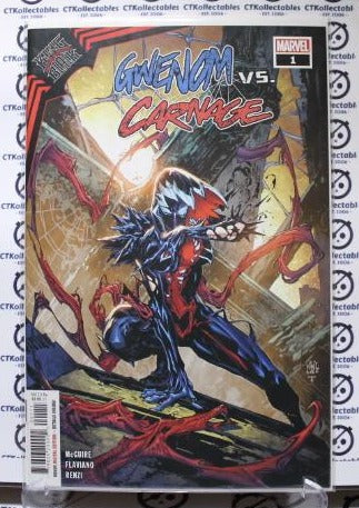 GWENOM VS CARNAGE # 1   MARVEL  NM COMIC BOOK 2021