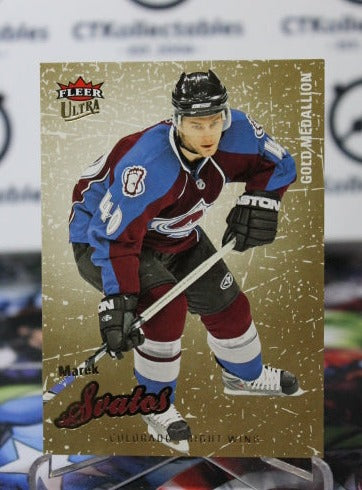 2008-09  FLEER ULTRA MAREK SVATOS # 128 COLORADO AVALANCHE  NHL HOCKEY TRADING CARD