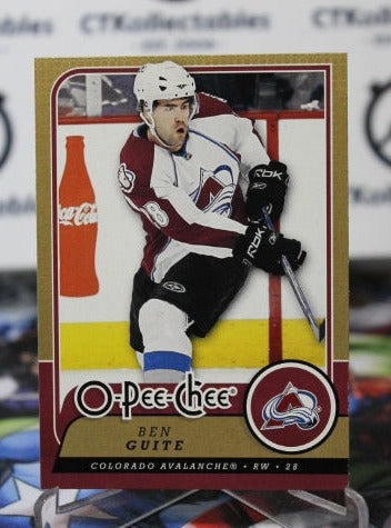 2008-09  O-PEE-CHEE BEN GUITE # 235 COLORADO AVALANCHE  NHL HOCKEY  CARD