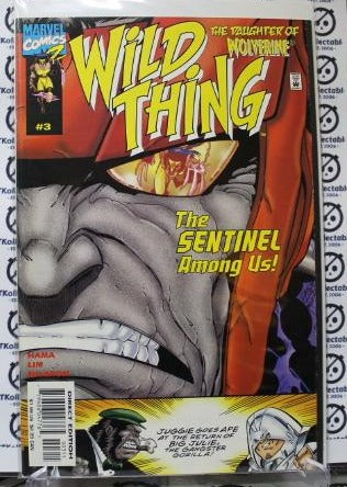 WILD THING # 3 DAUGHTER OF WOLVERINE  NM/VF MARVEL COMICS   1999