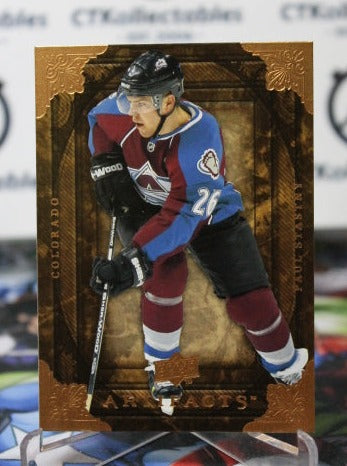 2008-9 UPPER DECK ARTIFACTS PAUL STASTNY # 73  COLORADO AVALANCHE  NHL HOCKEY TRADING CARD