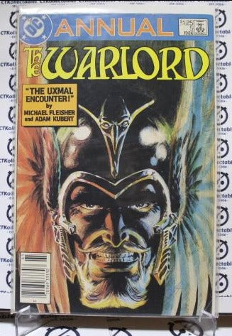 THE WARLOARD # 5  ANNUAL FINE COLLECTABLE COMIC BOOK DC 1986