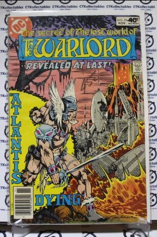 THE WARLOARD # 27 ATLANTIS DYING FINE COLLECTABLE COMIC BOOK DC 1979