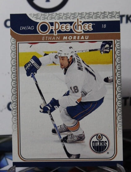 2009-10 O-PEE-CHEE ETHAN MOREAU # 352  EDMONTON OILERS HOCKEY CARD