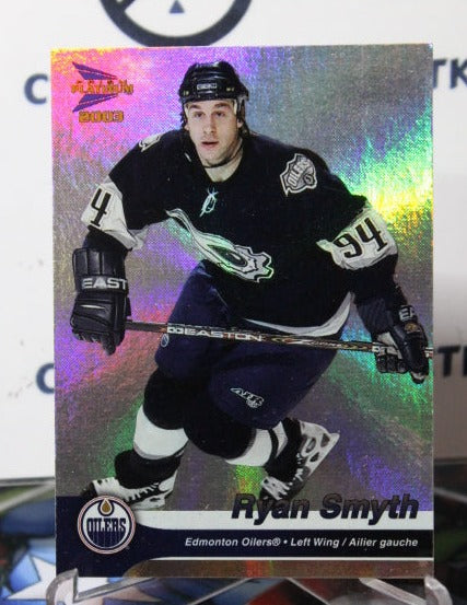 2002-03 PRISM PACIFIC RYAN SMYTH # 16  McDONALD'S  EDMONTON OILERS HOCKEY CARD