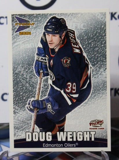 2000-01 PRISM PACIFIC DOUG WEIGHT # 2  McDONALD'S checklist EDMONTON OILERS HOCKEY CARD