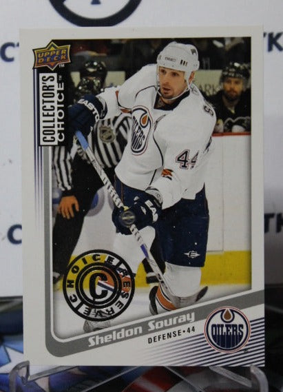 2009-10 UPPER DECK SHELDON SOURAY # 62 CHOICE RESEERVE EDMONTON OILERS HOCKEY CARD